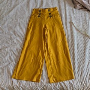 Zara wide leg dress pants